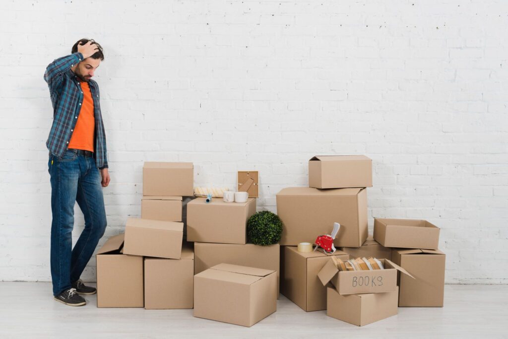 תמונה של סידור הבית לאחר הובלה